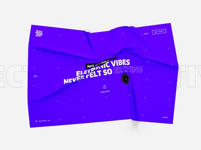Electron festival / Branding branding deepblue dynamic electro electronic music festival party pop colour switzerland uidesign visual identity website