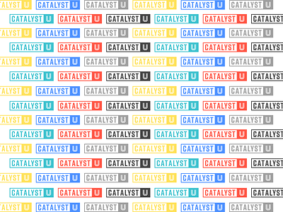 CatalystU Branding Logos [Final 2] branding color graphic design identity logo creation typography visual identity