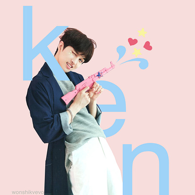 Kekeken birthday design graphic kpop pastel playful vixx