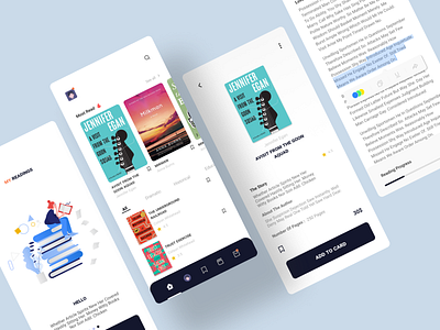 Online reading app app blue books design home iphone learn novels online books online store product design read reading reading app reading book ui ui design uiux user interface design userinterface