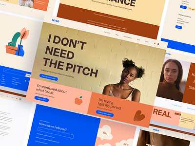 Website UI/UX for MYLO adobe xd animation colors design illustration ui ux web web design webdesign website website design