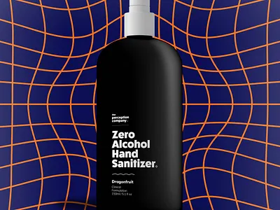 The Perception Company brand design brand identity branding mockup package design packaging typography