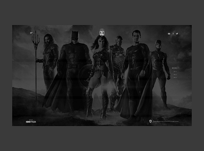 Zack Snyder's Justice League - Practice mode app branding flat icon illustration illustrator typography ui vector website