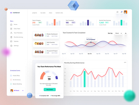 Browse thousands of Dashboard images for design inspiration | Dribbble