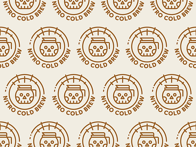 Nitro Cold Brew coffee cold brew pot skull tap