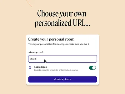 Whereby - Short Explainer Video animation demo explainer ui video video call video conference whereby