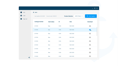 Table UI Design column desktop desktop app row table ui design