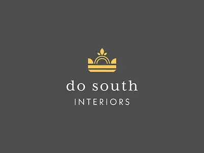 Do South Interiors branding design graphic graphic design logo logo design typography