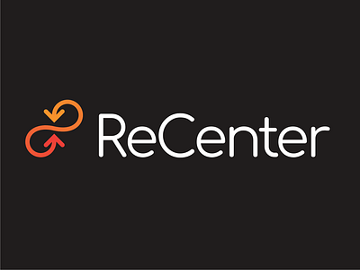 ReCenter Logo branding center data recovery end user infinity logo recover restore self service