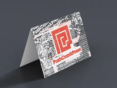 PCP Notecards branding collage collage art design graphic graphic design illustration logo design notecard print