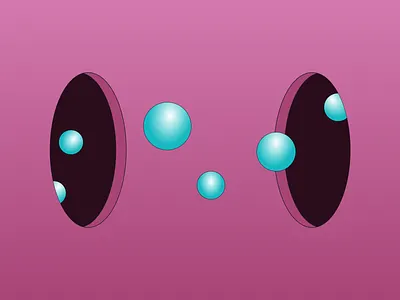 Bubbles branding bubbles concept design illustration minimal ui vector web