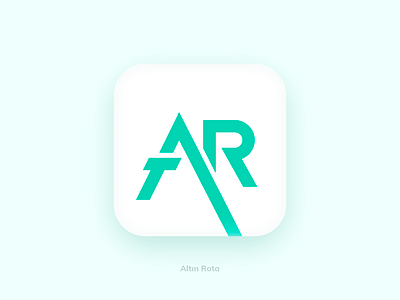 Altın Rota App Logo app branding design icon illustration logo