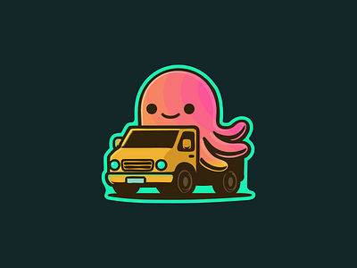 Octoflex – The Octopus, Master of Connections flatdesign