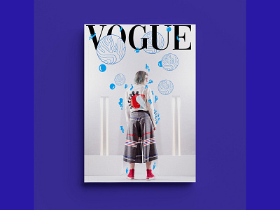 Vogue 3 design editorial illustration graphic illustration photoshop vogue