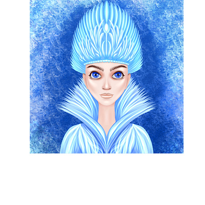 EB1403C9 471D 4302 94BC 127FE3BAACA2 blue branding design fashion girl icon illustration queen