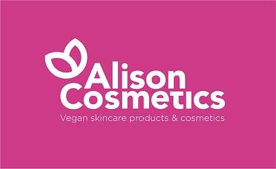 Alison Cosmetics - 30 day logo challenge branding design graphic design logo typography vector