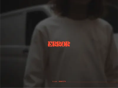 Error: Brand Identity apparel brand clothing design error glitch identity merch shirt t shirt tee typography zilux