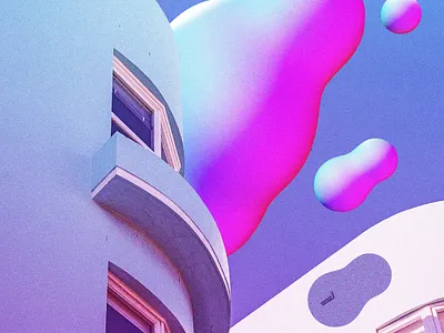 what color the clouds were 80s chillout collage colorful cyberpunk digital art future funk futurewave futuristic graphic design