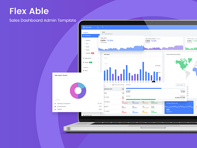 Flex Able - Bootstrap 4 Admin Template & UI Kit admin admin dashboard admin design admin panel admin template admin templates analytics dashboard bootstrap 4 bootstrap admin bootstrap template brand branding design crypto crypto dashboard helpdesk project management sales dashboard sales page ui ux uidesign