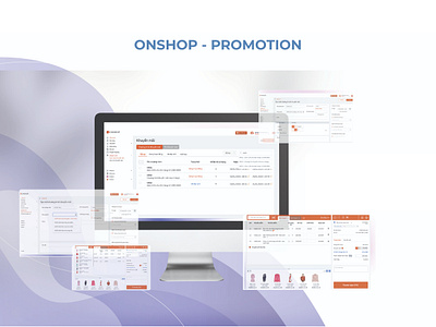 ONSHOP - Promotion app branding design graphic design illustration ui ux
