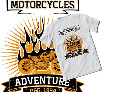 Bike Tshirt Designs, Themes, Templates And Downloadable Graphic Elements On  Dribbble