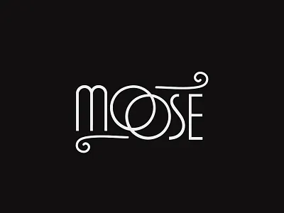 moose Logo mark branding - logo folio 2020 brand branding clean crative logo creative design flat icon latter mark latterlogo logo logo design logomaker logos logotype mimimal mordan logo professional logo