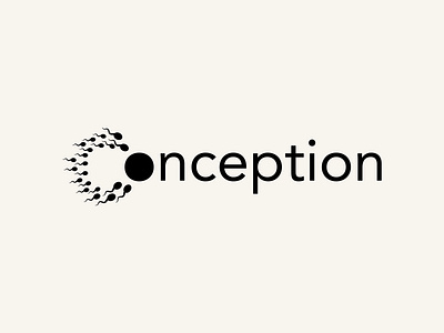 Conception Wordmark Logo Design branding c c logo conception cool symbol egg fertility fertilizer logo design logo mark sperm type typography wordmark