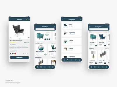 Deciration shop app deciration app uiux