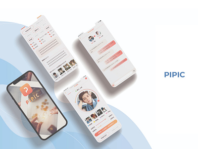 Pi-pic app branding design graphic design illustration typography ui ux vector