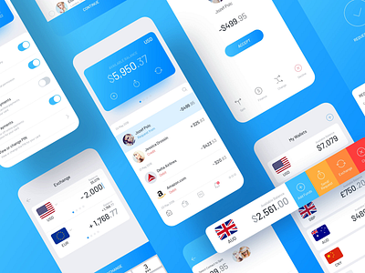 Split Your Payment - Fintech Mobile App analytics app banking design finance finance business fintech ios payment sketch split ui ux