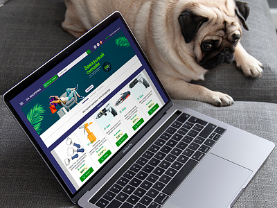 Online store UA shopping branding design graphicdesign identity landing design landing page design landingpage logo online shopping online store shopping web webdesign