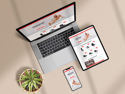 Online store shoes Respect, Landing page landing page design landingpage shoes shoes store ui ux web webdesign