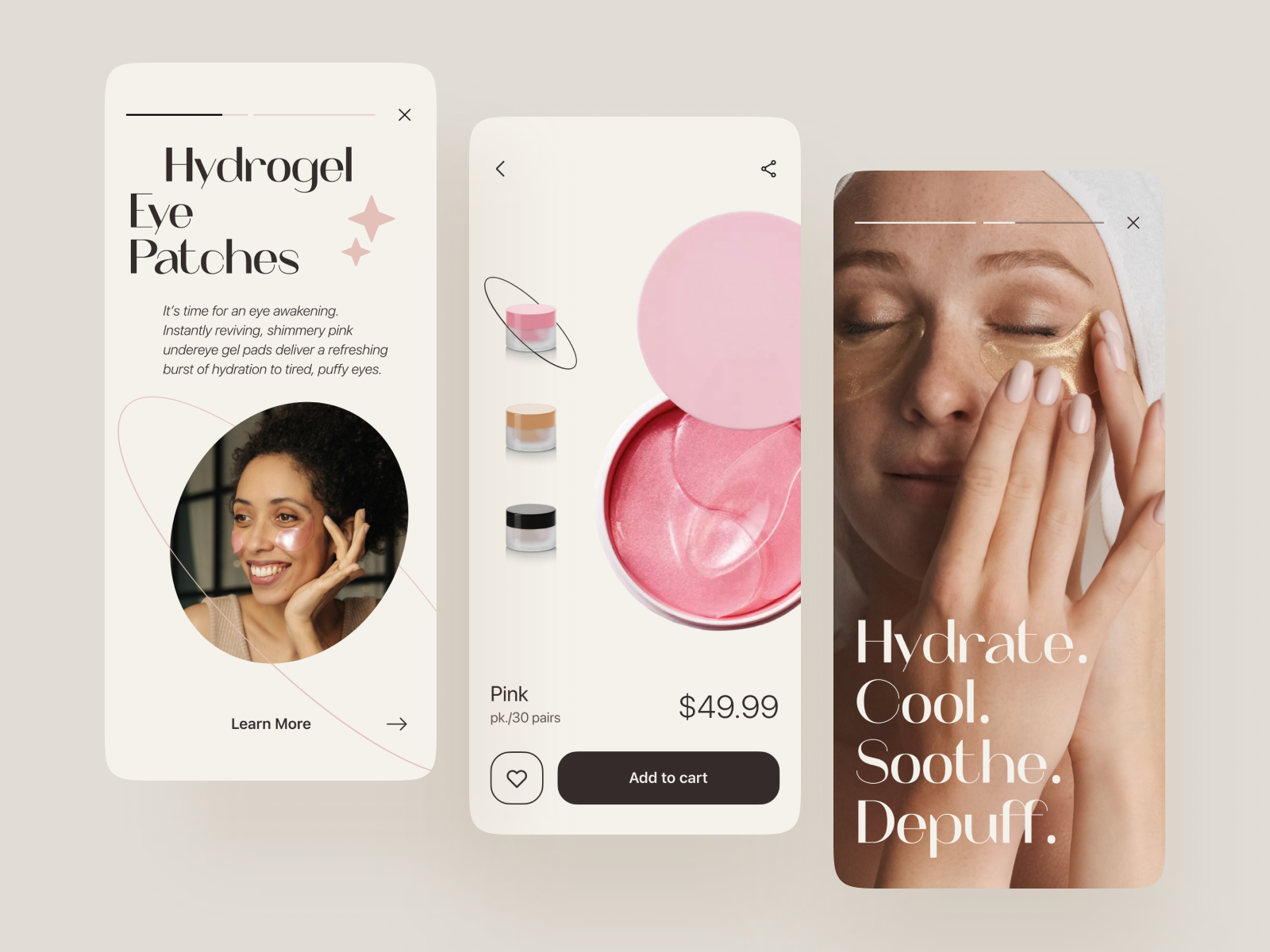 Ecommerce Beauty App design by Dmitry Lauretsky for Ronas IT | UI/UX ...