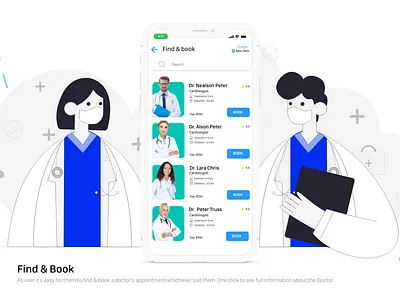 Doctor,s appointment App app design flat ios app ios app design minimal mobile ui ui ux uidesign