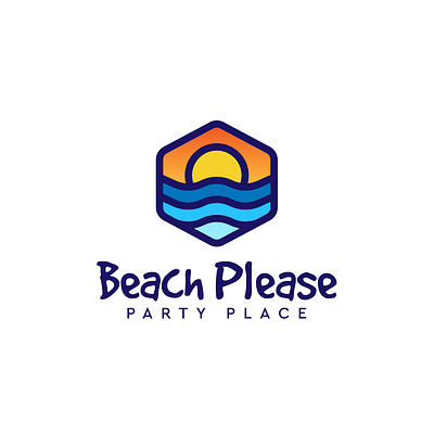 Beach Please Logo branding identity illustration illustrator logo logo design logo designer logodesign logos logotype