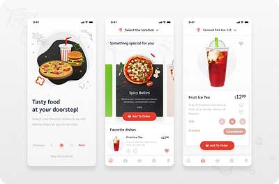 Food Delivery Application app design app designer app development app development company food app food delivery food delivery application restaurant app