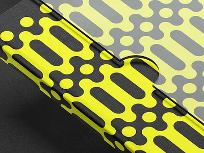 Beatgrid black book branding circles cover dots grid modular pattern tech yellow