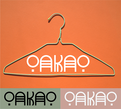 Logo for Fashion Brand (OAKAO) #dailylogochallenge branding clothing brand clothing logo daily logo challenge design fashion brand logo flat illustration lettermark logo logo minimal minimalist oakao typography vector