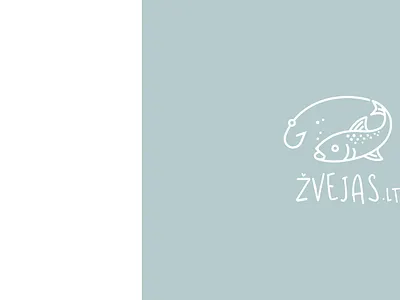 fish design fish fisherman logo logotype minimal symbol vector