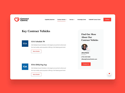 Connect Centric ❤️ Web Page Animation animation design landing page design tonik ui ux web web design webpage website