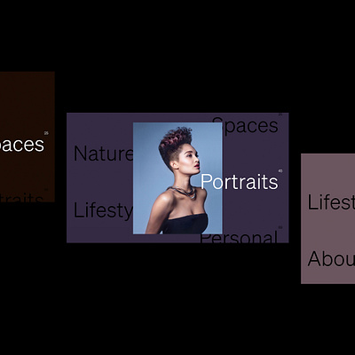 Petra Mingneau Website brand and identity branding photo photography photogrpaher typography ui ux website website design