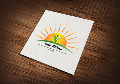 SUNSHINE Logo (LOGO DESIGN) adobe illustrator adobe photoshop amazing logo awesome logo boutique logo brandidentity branding construction logo design graphics design illustration logo logomaker logotype minimalist logo modern logo real estate logo sunshine sunshine logo unique logo