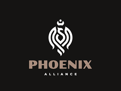 Phoenix bird logo phoenix