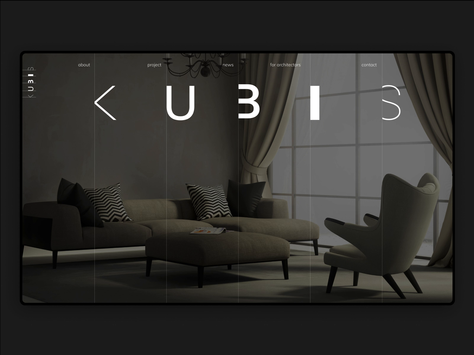 kubis_main page by Mariya Zhuravel for DΞNYS SΞRGUSHKIN® on Dribbble