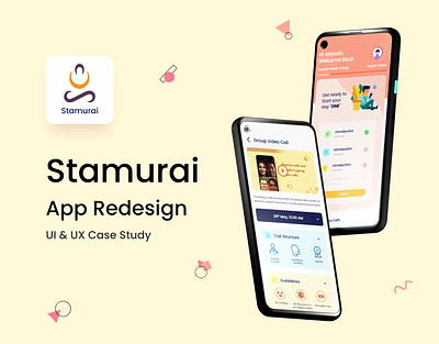 Stamurai App Case Study adobe xd behance behance project blender case study design speech therapy stamurai stuttering ui ux