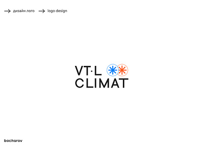 VT L climate air conditioning branding climate climate change cold dribbble heat heating logo screen vector ventilation