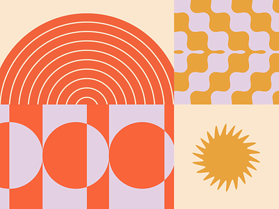Animated Patterns | Vote Solar animated branding circles clean flat geometric identity minimal modern nonprofit patterns repeating shapes simplicity solar solar energy sun sustainable transformation vector