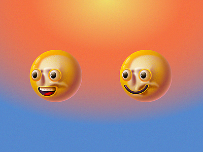 Which one 😀 or 🙂? design emoji face graphic design icon illustration logo mark simple skull smile symbol ui