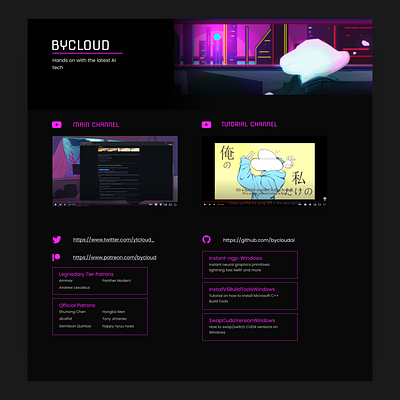 Web Design for bycloud branding design graphic design web design website