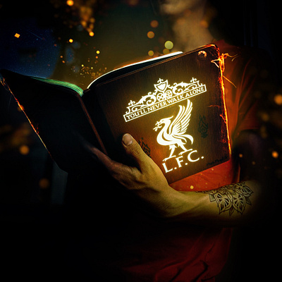 udaynwa_20200717 book cover glow illustration liverpool liverpool fc liverpoolfc manipulation night photography photoshop ynwa